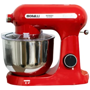 Batidora De Pie Morelli M10500 6l 10 Velocidades Roja